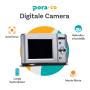 Pora&amp;Co Digital Camera - Inclusief 32 GB Memory Card - Silver