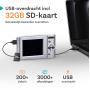 Pora&amp;Co Digital Camera - Inclusief 32 GB Memory Card - Silver