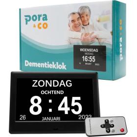 Pora&amp;Co Dementieklok 20.3cm