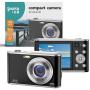 Pora&amp;Co Digital Camera 4K - Inclusief Memory Card - Black