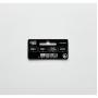 Forty One Thirty Camera User Button-ND+ ND-Falsecolour Log w/ Velcro Black/White