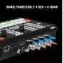 Osee Multicamera Live Streaming Switcher ISO SDI &amp;amp; HDMI (GS-DUET8-ISO)