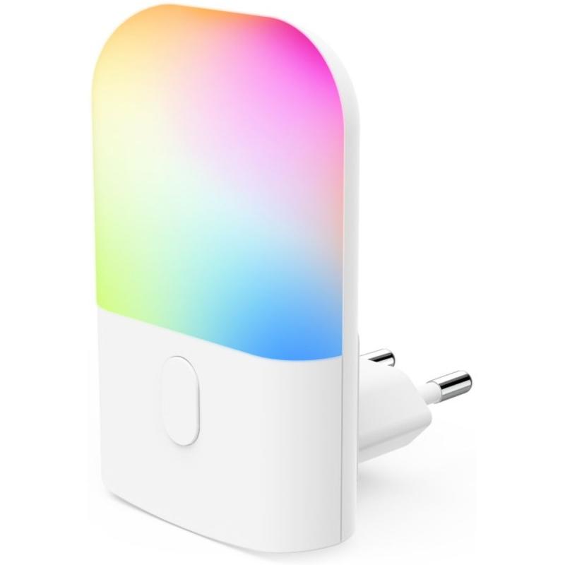 Hama LED-Night Light Colour For Stopcontact Twilight Sensor Kleurenwissel RGB