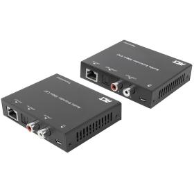 ACT Digital Or Analog Audio Extender Set Over CAT5e/6 w/ Dac Up To 300 Meters