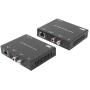 ACT Digital Or Analog Audio Extender Set Over CAT5e/6 w/ Dac Up To 300 Meters