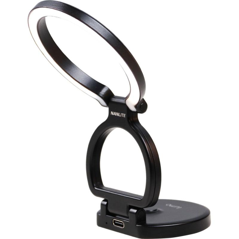 Nanlite Lumo Phone Ring Light - MagSafe Compatible (Polar Black)