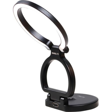 Nanlite Lumo Phone Ring Light - MagSafe Compatible (Polar Black)