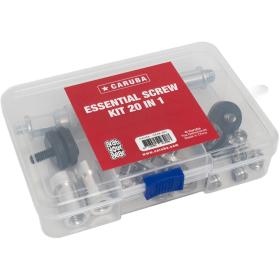 Caruba Essential Screw Kit 20 In 1