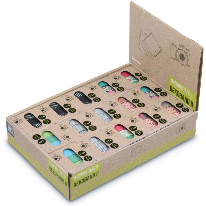 Hama Masking Tapes II 1.5x500 cm Verschillende Motieven In Sets Van 3