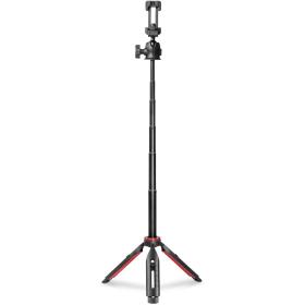 Hama Telefoonstatief Solid 80 Ball Reisstatief Ontspanner Max 80cm