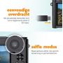 Pora&amp;Co Compacte 5K Digital Camera - Inclusief 32GB SD-Kaart - Black