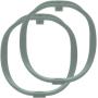 Radius Pair Of RAD-2 Hoops Extra Soft 55-SHORE (Dark Green - Hoops Only)