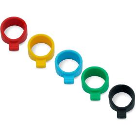 Radius Mic Bands Multi-Colour 5-pack