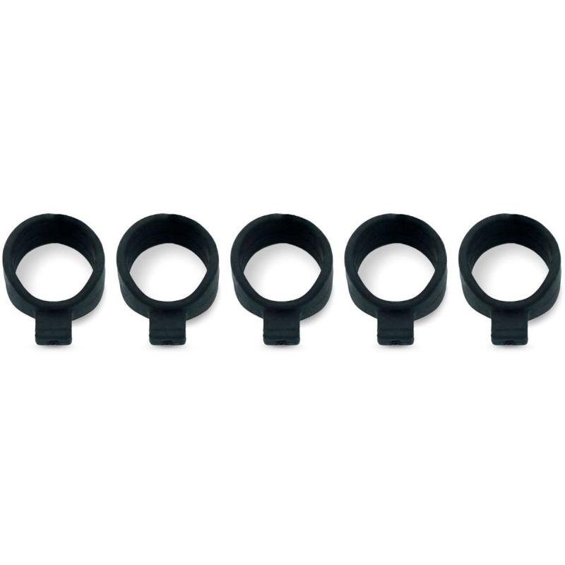 Radius Mic Bands Black 5-pack
