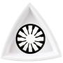 Radius Triangle Mic Flag White