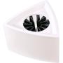 Radius Triangle Mic Flag White