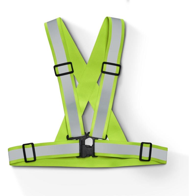 Hama Waarschuwingsgordel V Fiets Joggen Reflect. Verstelb. Universal Maat