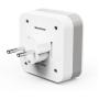 Hama LED-Night Light w/ Stopcontact 2 USB-Uitgangen Bewegingsmelder Lichtsen