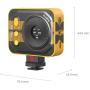 SmallRig 5511 Vibe P108 Pro Mini LED Video Light (Bumblebee Edition)