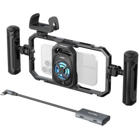 SmallRig 5276 All-In-One Thermal Live Streaming &amp;amp; Filming Handheld Phone Cage