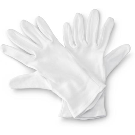 Hama Katoenen Gloves Maat M 1 Pair White