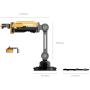 SmallRig 5528 Mini Shock Absorber Arm (Bumblebee Edition)