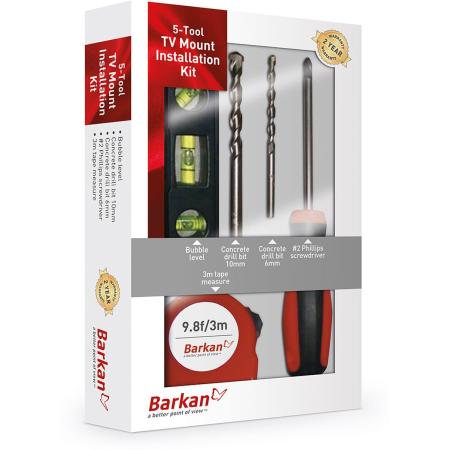 Barkan 5-DELIGE Installatieset - Black