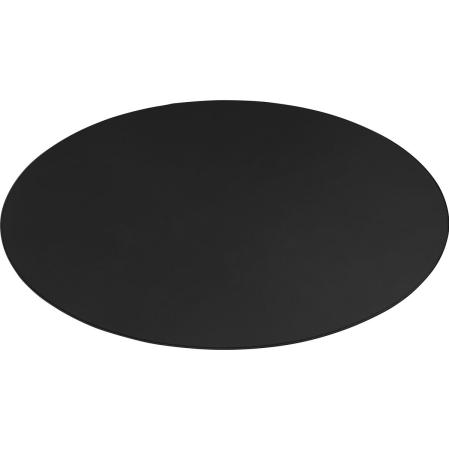 Deltaco Gaming DFP410 Floormat Round 110x110cm Anti-Slip - Black