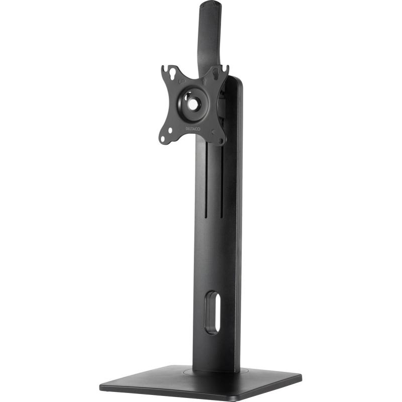 Deltaco Office Vertical Lift Single Monitor Stand