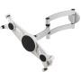 Deltaco Tablet Wall/Table Mount Arm 45 Degrees Tilt 180 Degrees Swivel Alu Sl