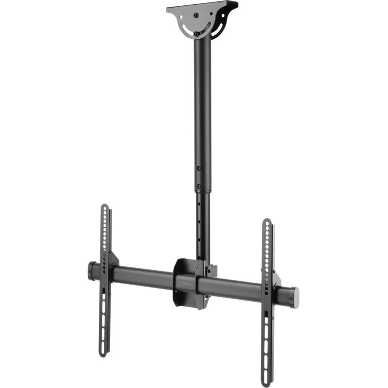Deltaco Office Telescopic Single TV Ceiling Mount 560mm-910MM.50KG.37-70 inch