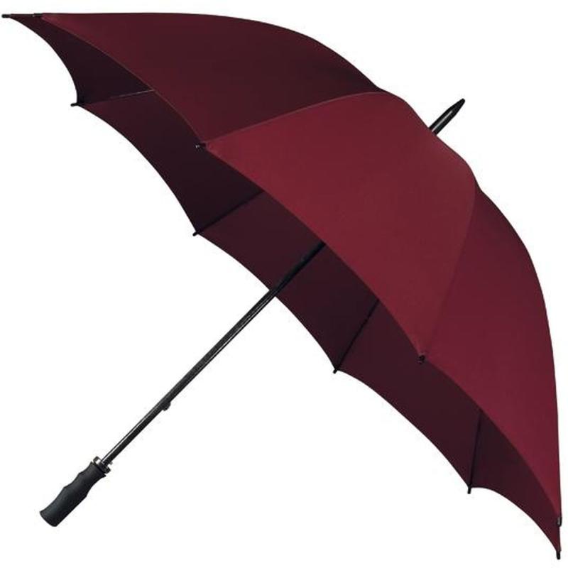 Falcone Golf Umbrella Extra Strong - 130 cm - Bordeaux Red