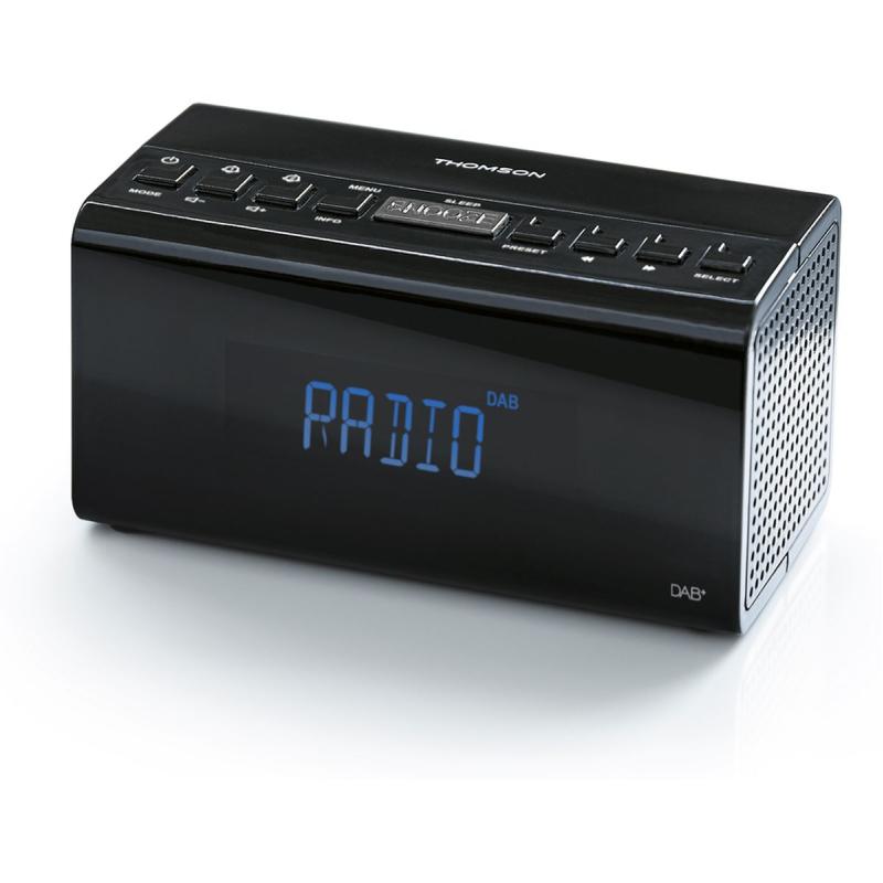Thomson Radio Clock w/ DAB+ (Black)