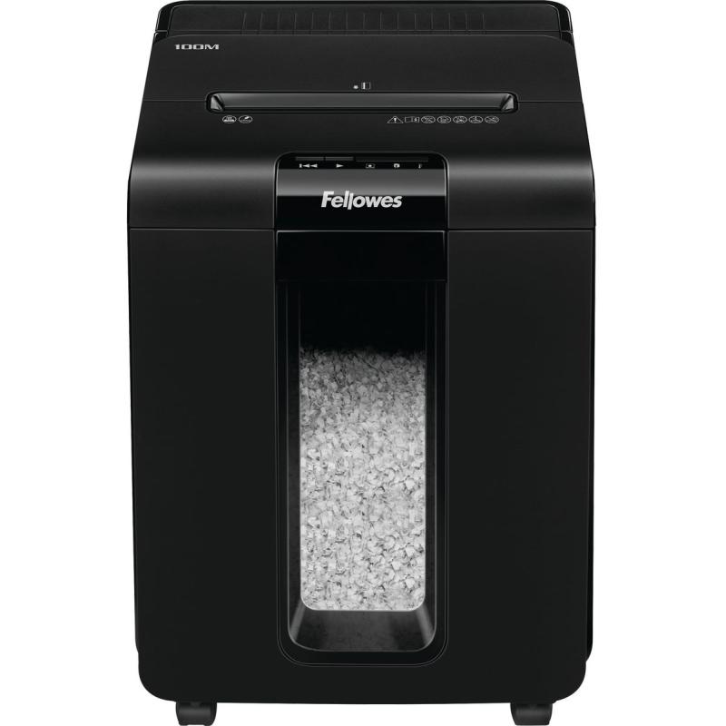 Fellowes Automax 100m Mini-Cut Paper Shredder - Black