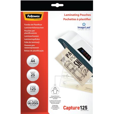 Fellowes Il Laminating Pouches A4 125 Micron (25 PCs)