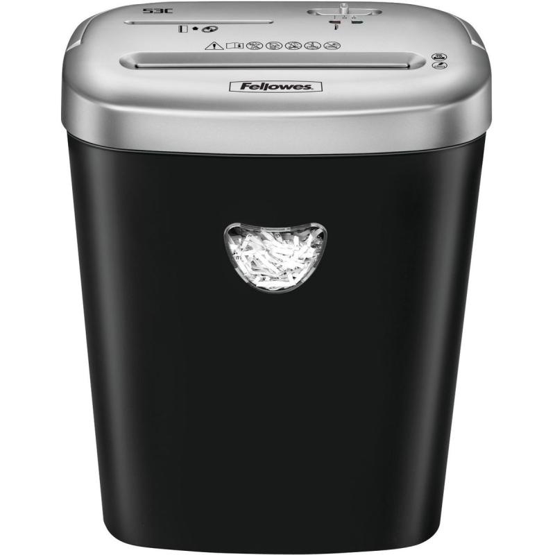 Fellowes Powershred 53C Paper Shredder Snippers - Black