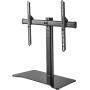 Deltaco Tabletop Stand For TV 37-70 inch 40KG 200x200mm-600x400mm - Black