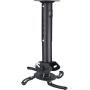 Deltaco Ceiling Mount For Projektor 302-402mm Height Max 15KG - Black