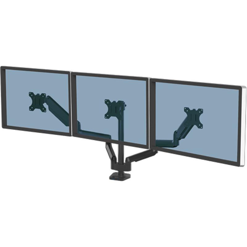 Fellowes Platinum Series Driedubbele Monitorarm - Black