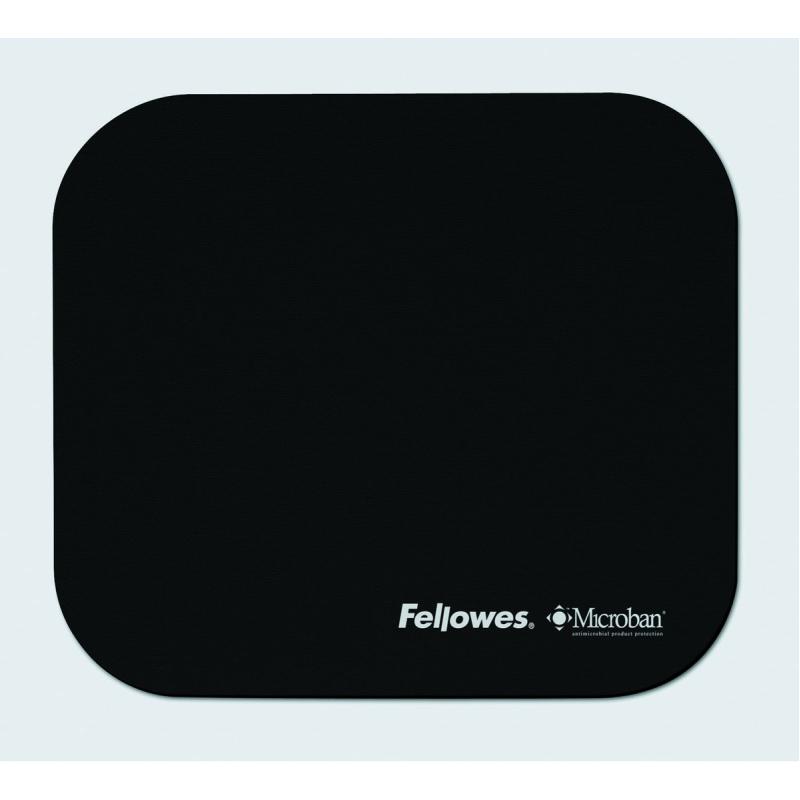 Fellowes Microban Mouse Pad - Black