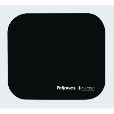 Fellowes Microban Mouse Pad - Black