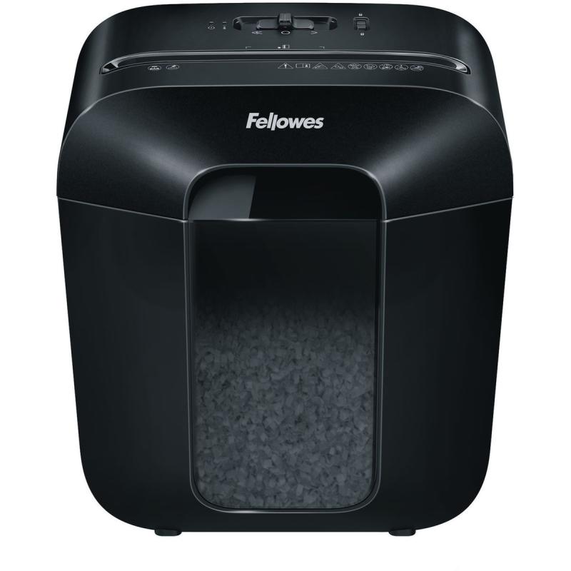 Fellowes Powershred LX25M Paper Shredder (Mini Cut) 230V EU - Black
