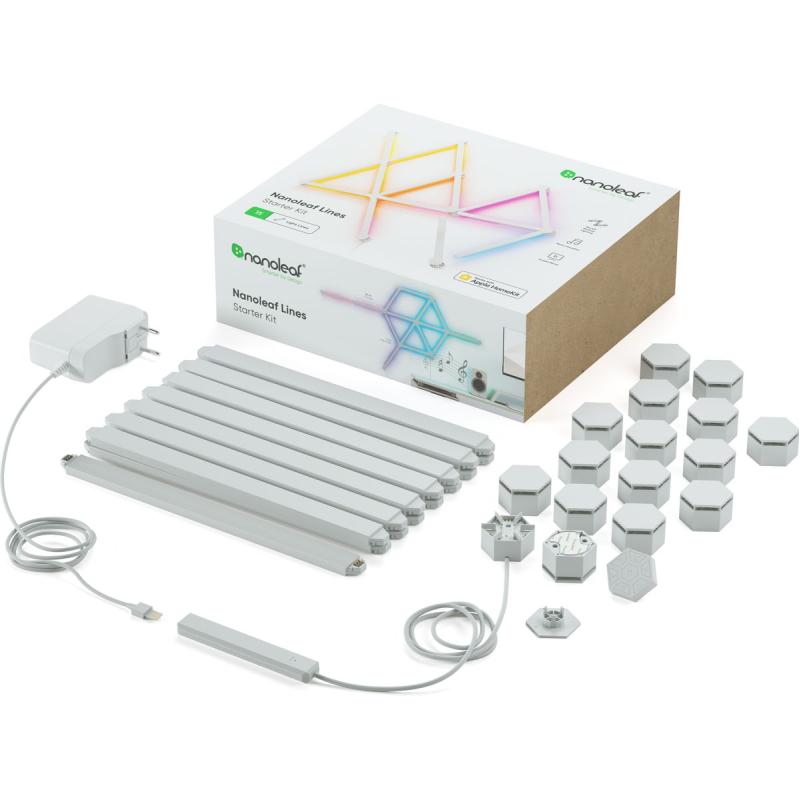 Nanoleaf Lines 60 Degrees Starter Kit (15 Lines)