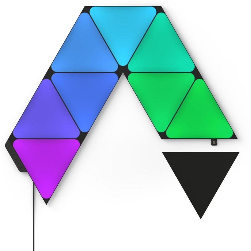 Nanoleaf Shapes Limited Edition Ultra Black Triangles Starter Kit (9 Panels)