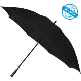 Falcone Storm Umbrella XXL - Manual Opening - Windproof - 140 cm - Black