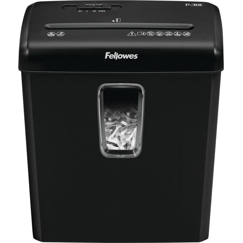 Fellowes Actie - Fellowes Powershred P-30C Paper Shredder - Black