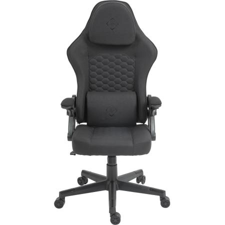 Deltaco Gaming DC130 Gaming Chair Soft Linen Fabric - Black