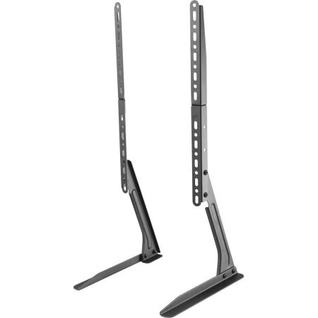Deltaco Slim Table Stand For TV 23-70 inch 50KG 75x75-800x400mm - Black