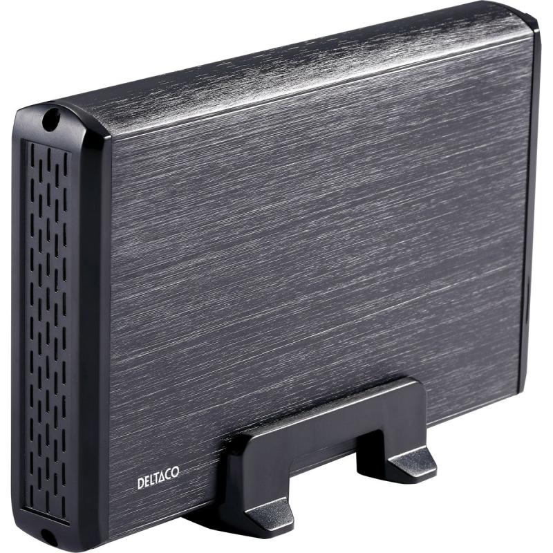 Deltaco External Housing For 1x3.5 inch SATA 6GB/s HDD USB 3.0 - Black