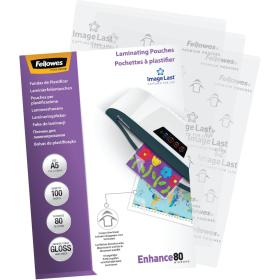 Fellowes Il Laminating Pouches A5 80 Micron (100 PCs)